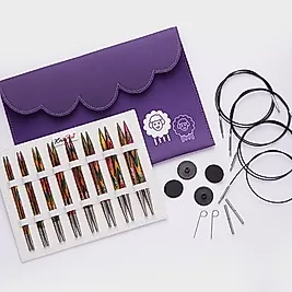 KnitPro Symfonie Değiştirilebilir Misinalı 13cm Şiş Seti  20661