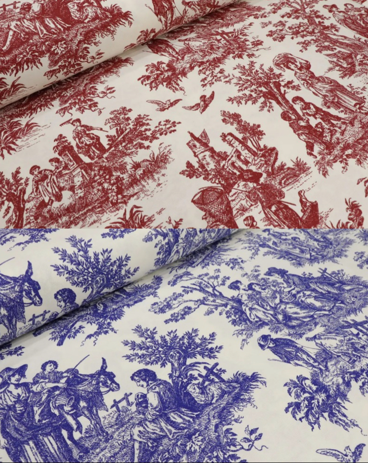 Toile Nature – Siyah Masa Örtüsü