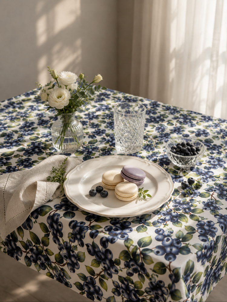 Blueberry Garden Masa Örtüsü