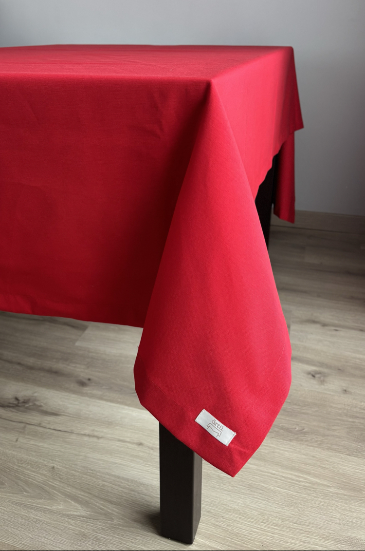 Pure Red Masa Örtüsü
