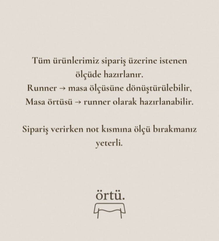 Toskana Masa Örtüsü