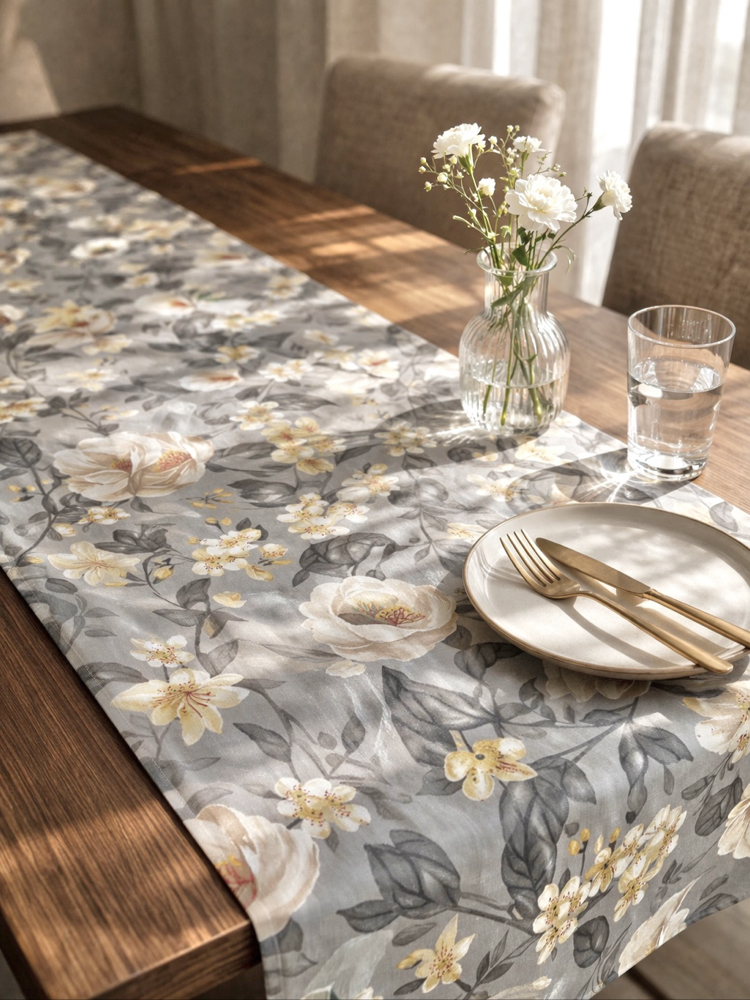 Grey Bloom Harmony Runner
