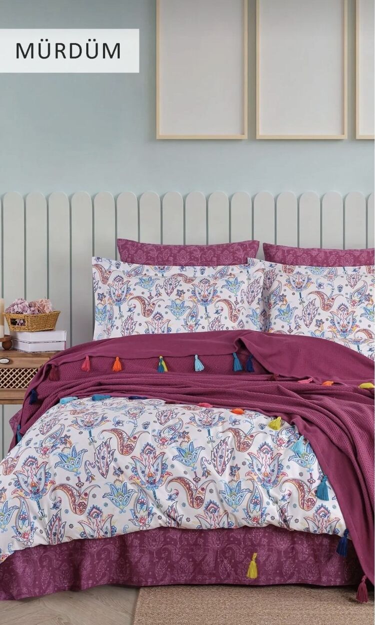 Up Style Çift Kişilik Pikeli Nevresim Takımı 