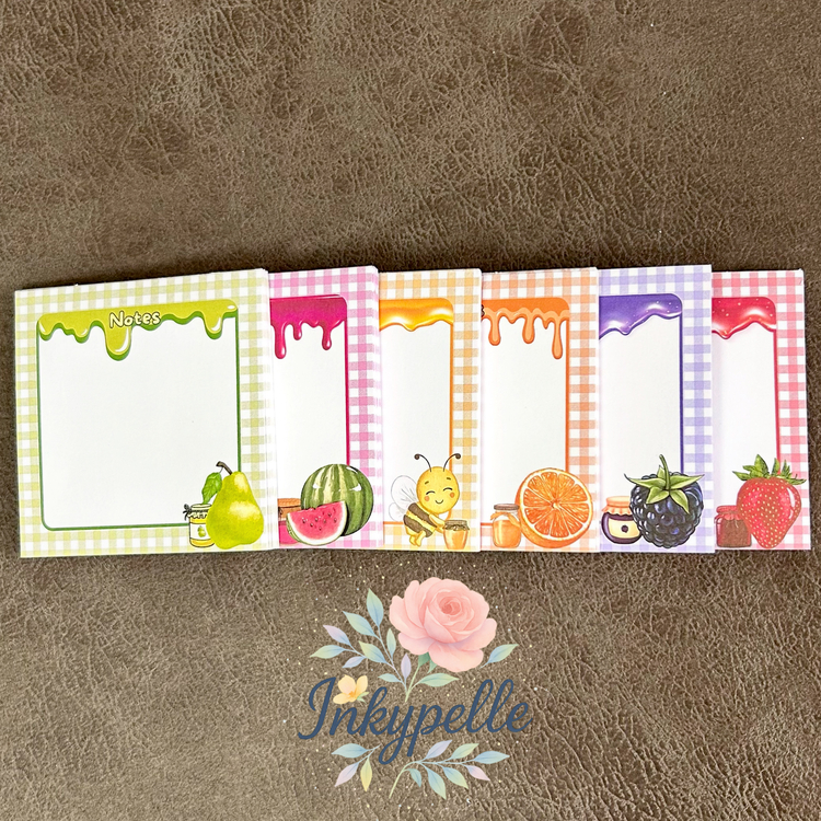 Reçel Temalı 6’lı Memopad Seti