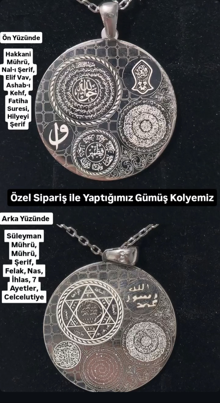 Gümüş Kolye(Özel Sipariş)
