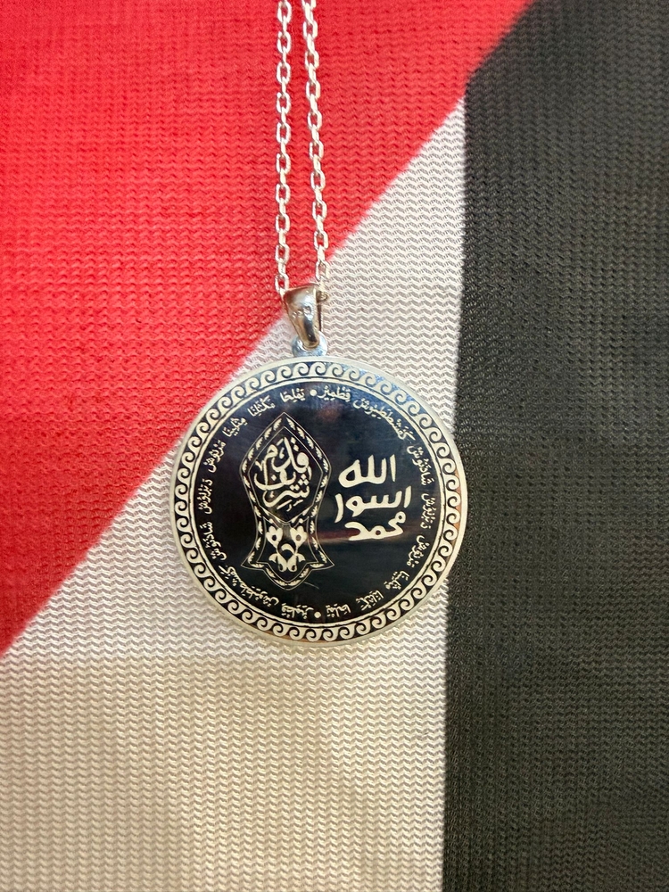 Gümüş Hakkani Kolye