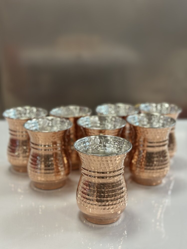 BAKIR BARDAK ( 6 ADET )
