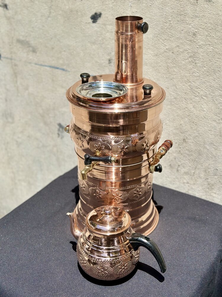 5 Litrelik Odunlu Semaver 