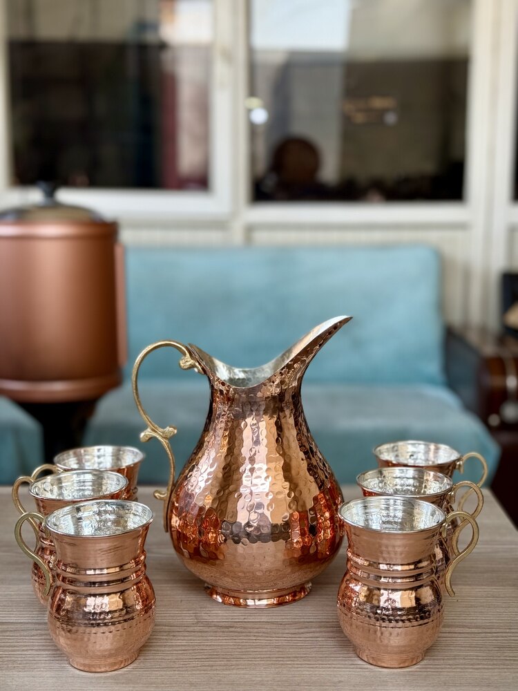 BAKIR SÜRAHİ SETİ