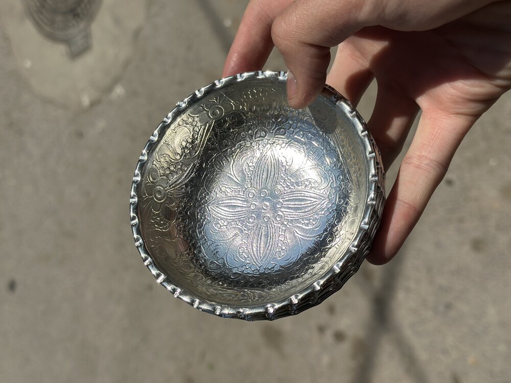 Desenli 10 Cm Kahvaltı Tabağı / Çerezlik 6’lı