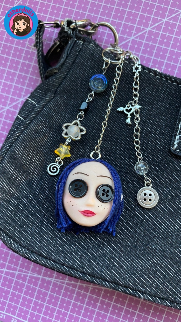 Coraline Charm