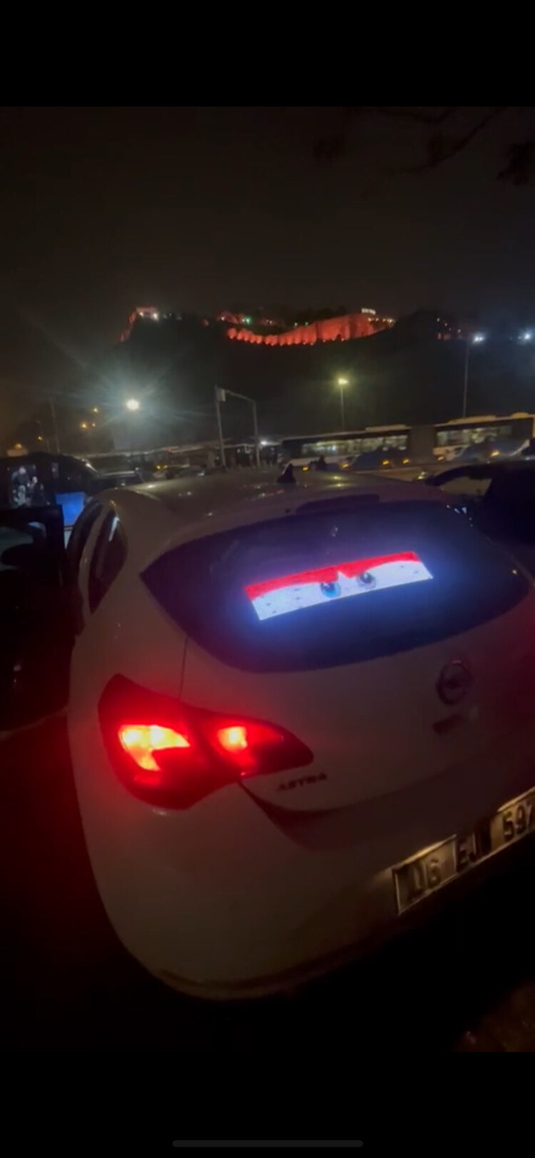 30CM KAYAR LED PANEL (motorsiklet uyumlu)