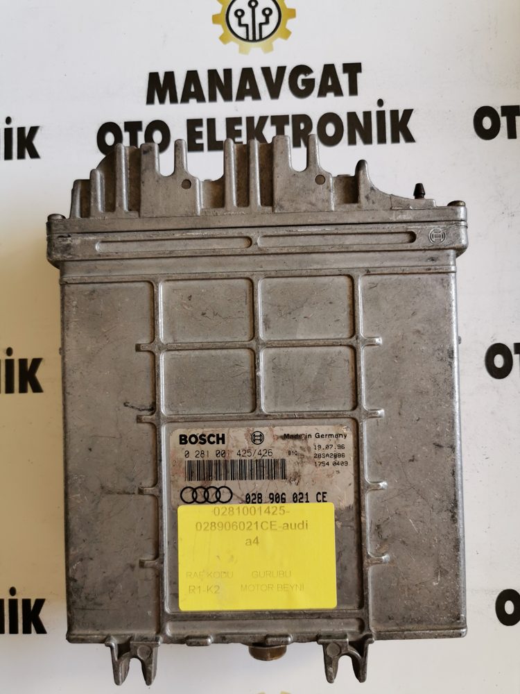 BOSCH MOTOR BEYNİ ECU 0281001425 028906021CE AUDI A4