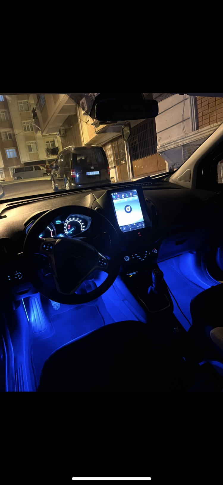 Rgb telefondan kontrollü ayak altı aydınlatma led
