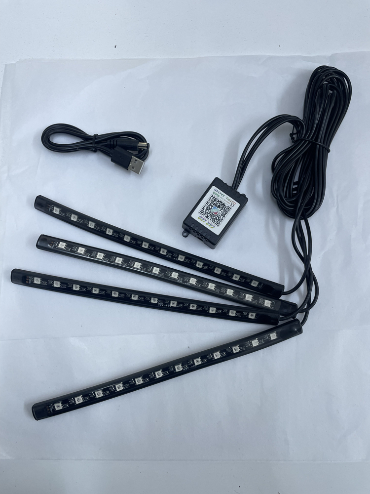 Rgb telefondan kontrollü ayak altı aydınlatma led