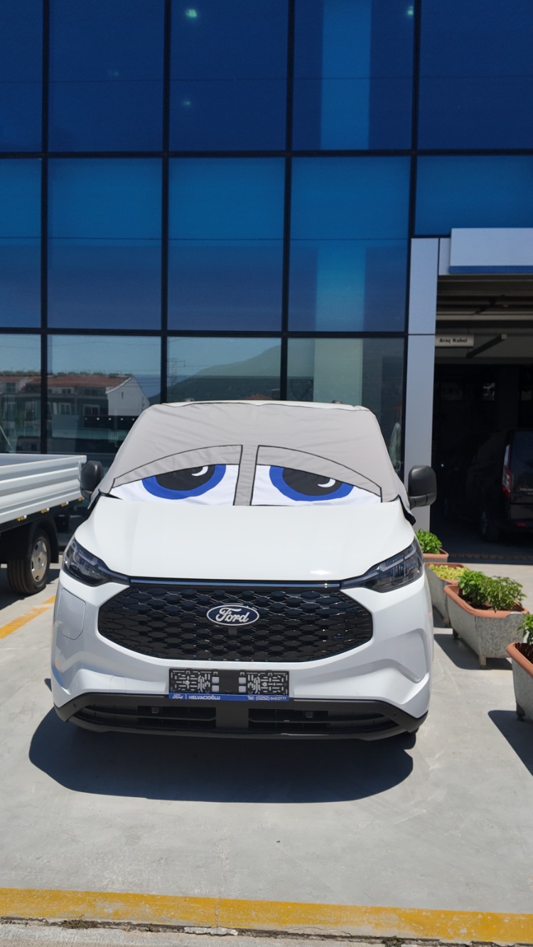 Volkswagen T7 Ford Custom Premium Isı Yalıtımlı ve %100 Karartmalı Oto Cam Güneşliği