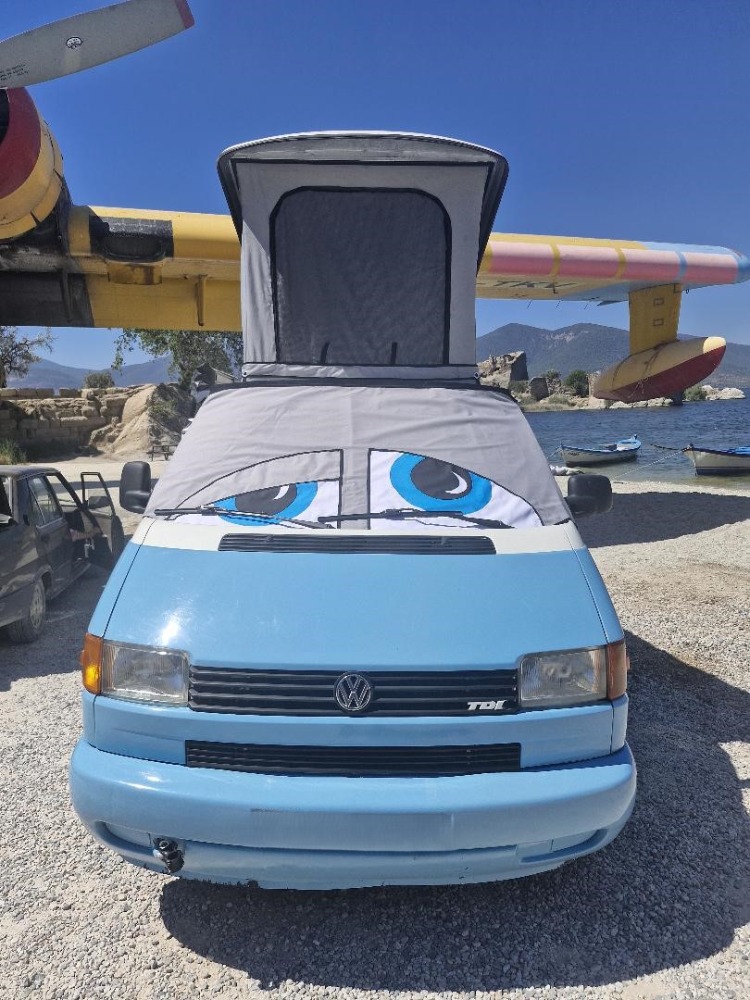Volkswagen T4 Oto Cam Güneşliği Premium Isı Yalıtımlı ve %100 Karartmalı 