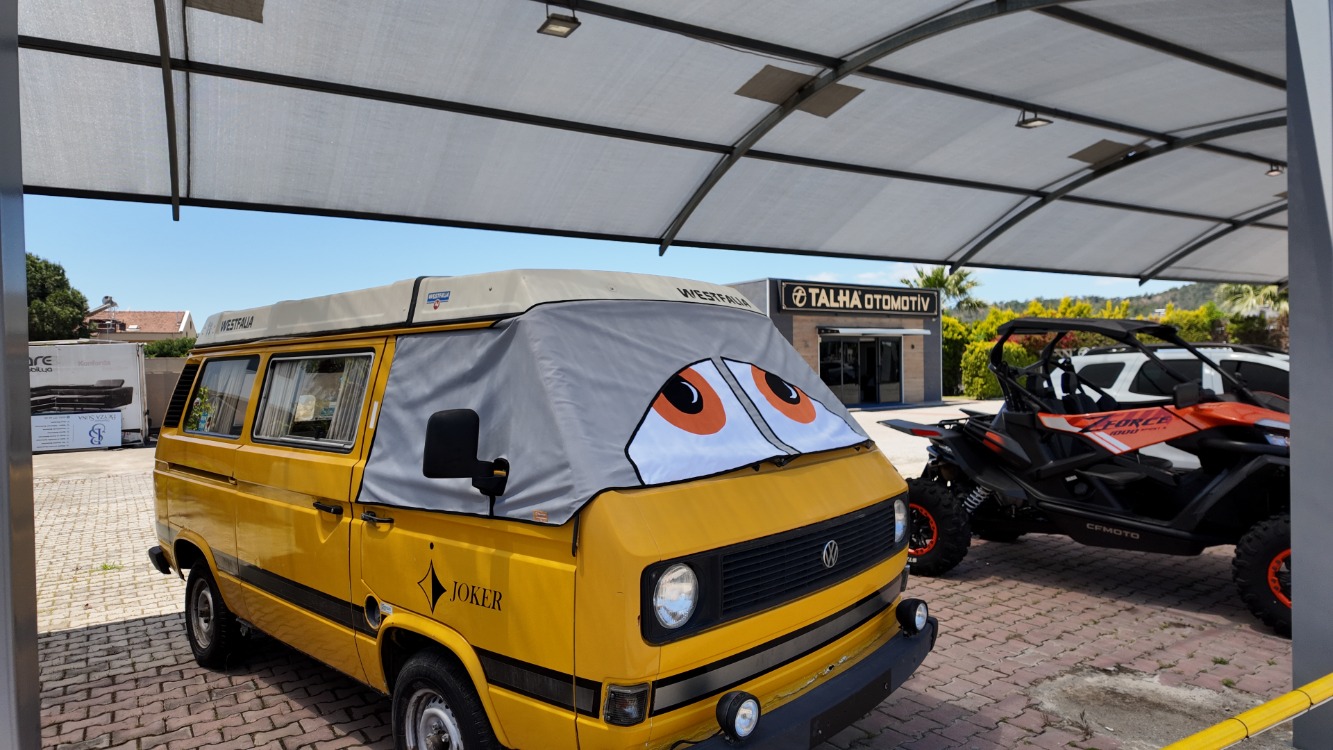 Volkswagen T3 Cam Güneşliği Premium Isı Yalıtımlı ve %100 Karartmalı 