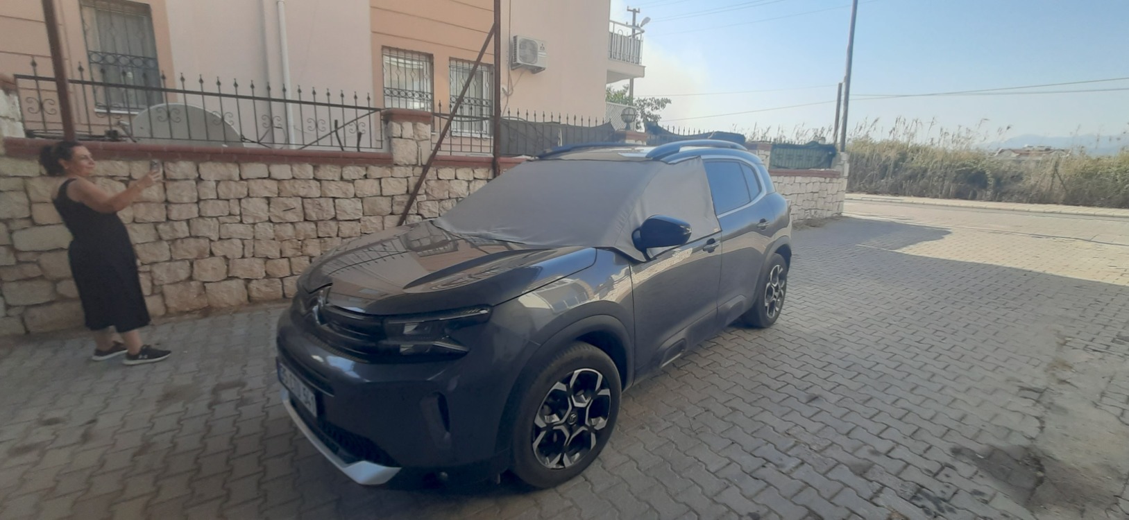 Citroen  C5 Aircross Isı Yalıtımlı ve %100 Karartmalı Oto Cam Perdesi