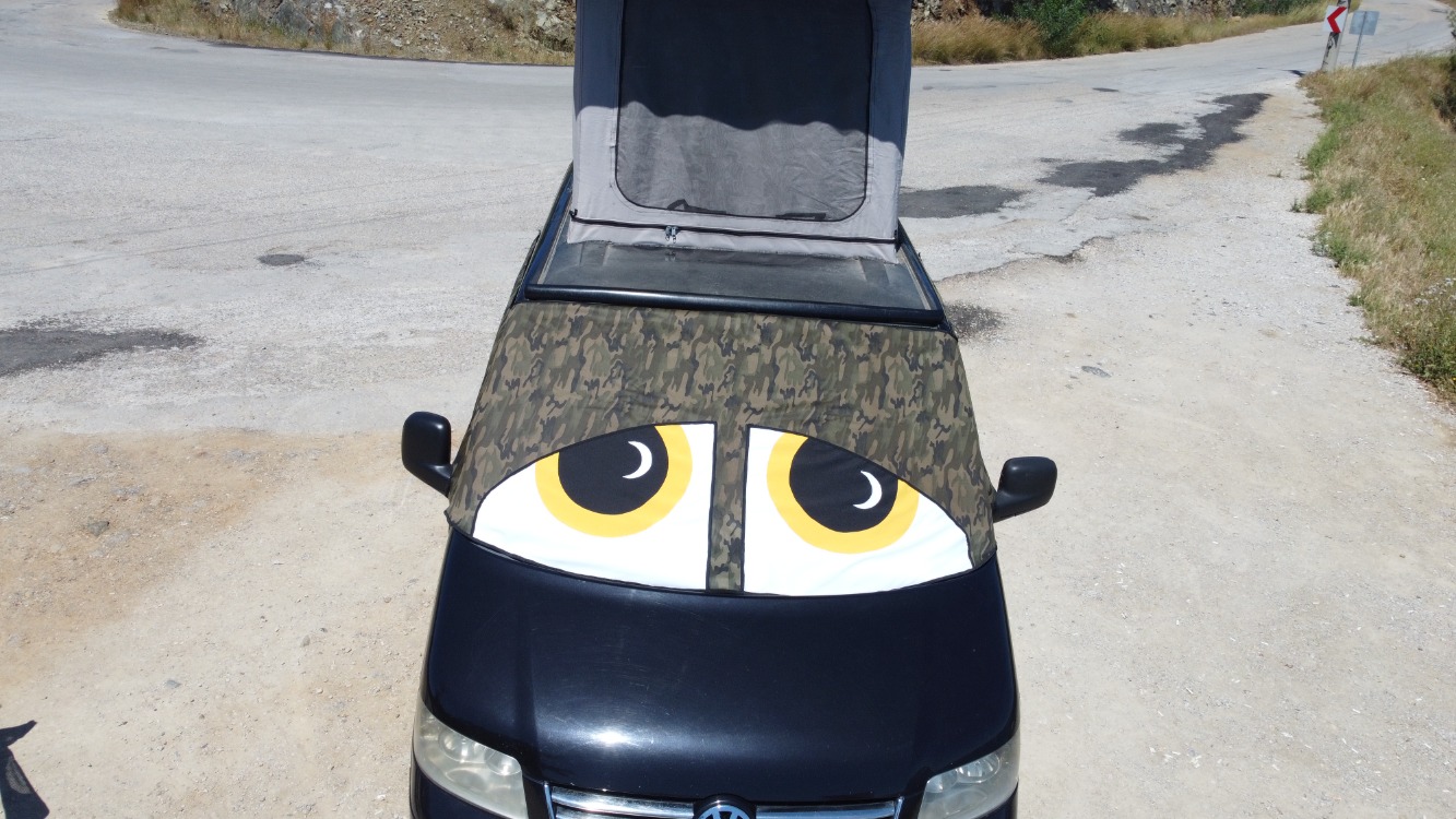 Volkswagen T5-T6 Oto Cam Güneşliği Premium Isı Yalıtımlı ve %100 Karartmalı (opsiyon)