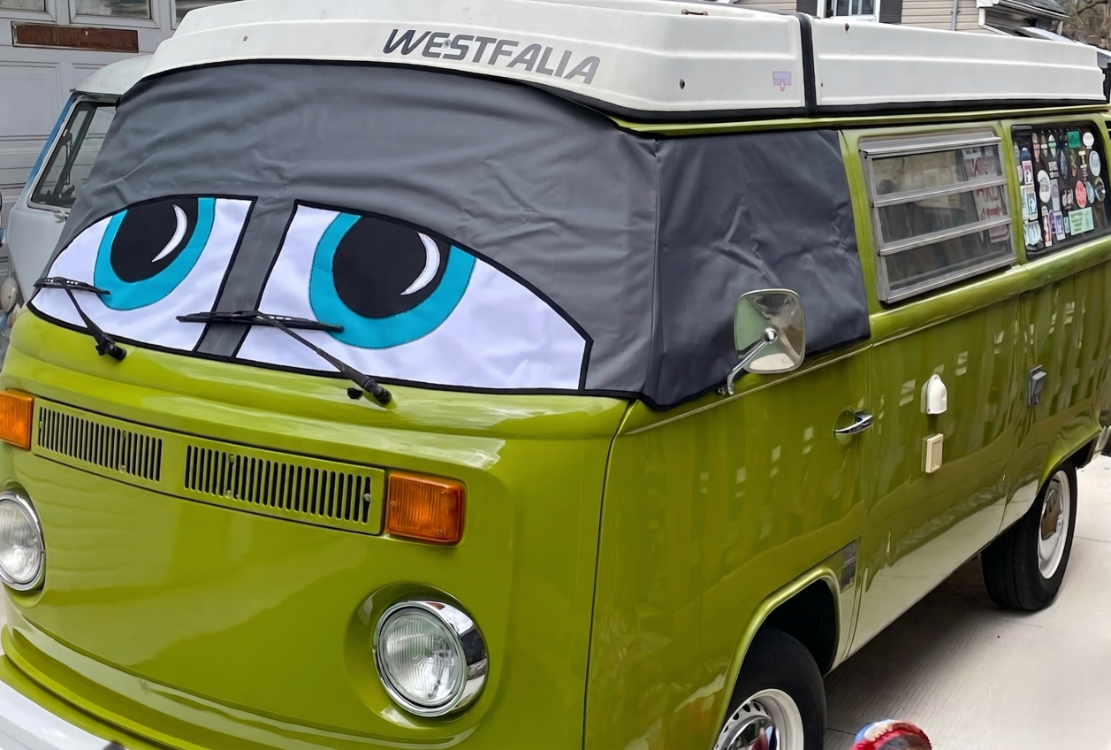 Volkswagen T2 Premium Isı Yalıtımlı ve %100 Karartmalı Oto Cam Perdesi
