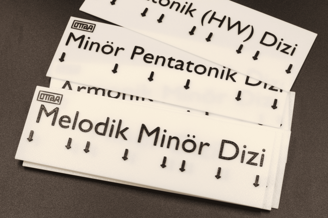 Ottava Dizi Plakaları - İleri Seviye Dizi Plaka Seti (11'li)