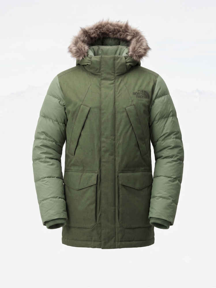 TNF Mc Murda Parka - Yeşil