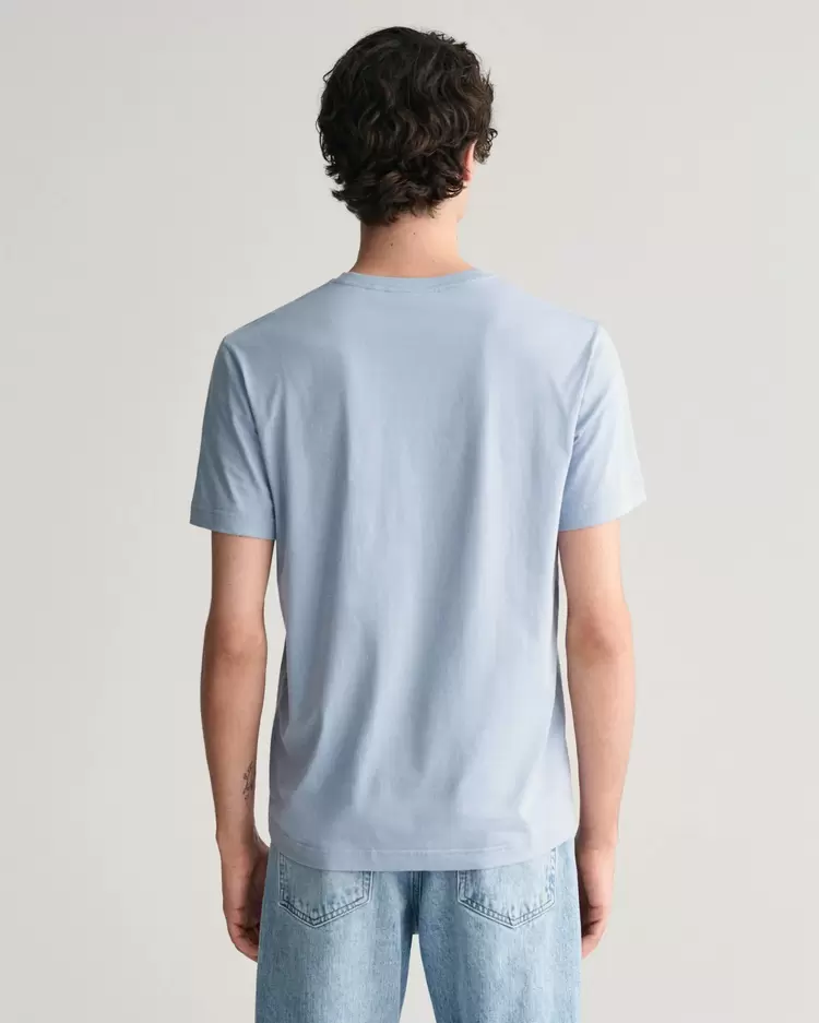 Gant New Nakış Logo T-Shirt - Buz