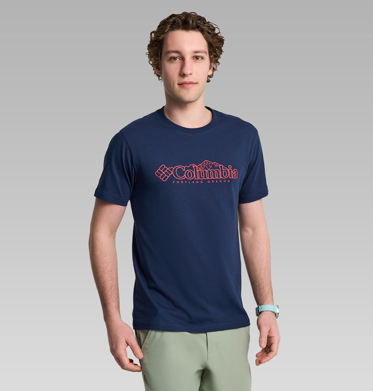 CoIumbıa Branded Tee - Lacivert