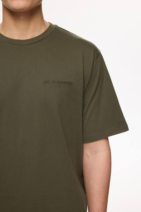 L. Benjamins Basic T-Shirt - Haki