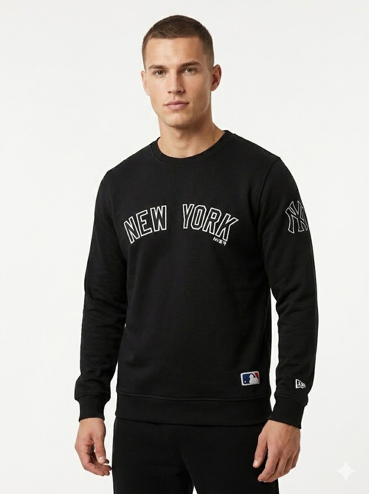 New Era NY Sweatshirt - Siyah