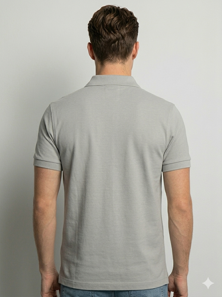 CK Mini Mono Logo Polo T-Shirt - Taş