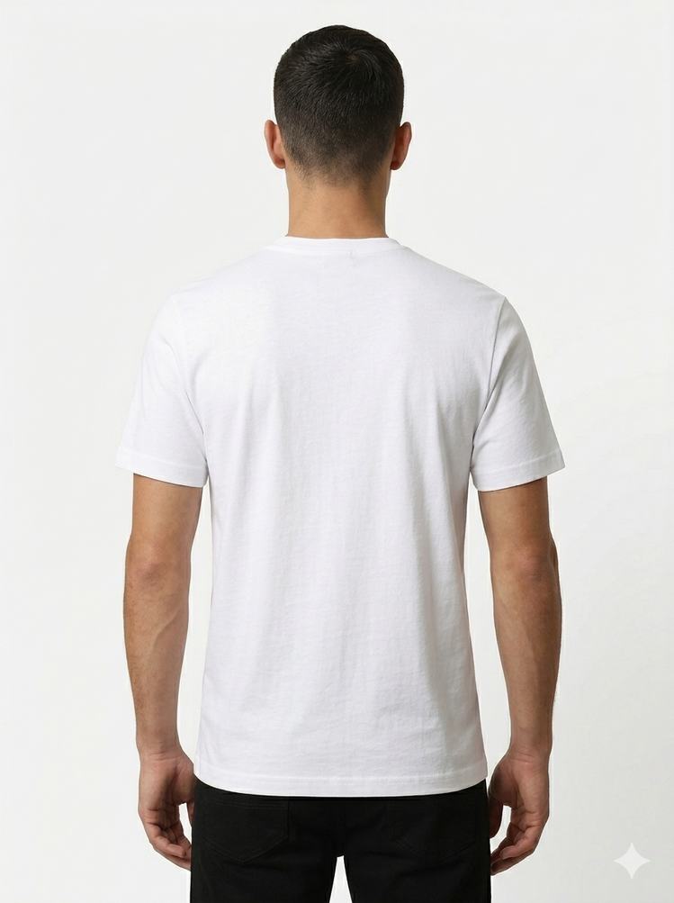 Napapijri Text T-Shirt - Beyaz