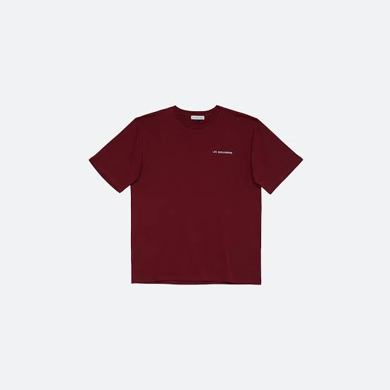 L. Benjamins Basic T-Shirt - Bordo