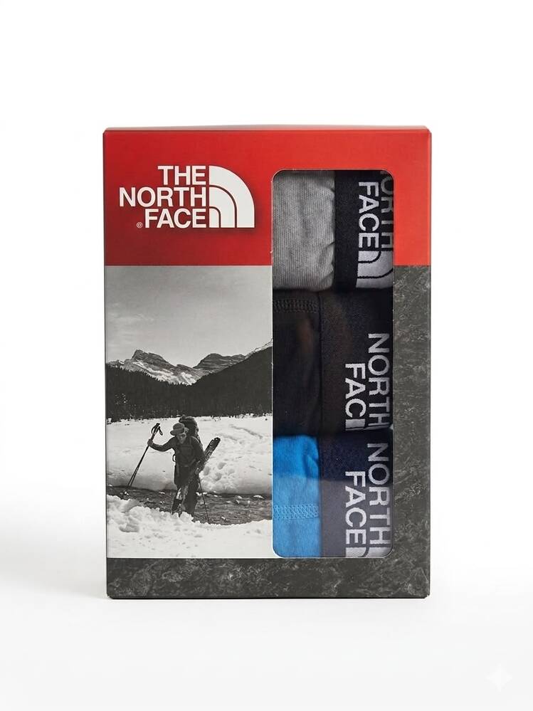 TNF Boxer 3'lü - Çok Renkli