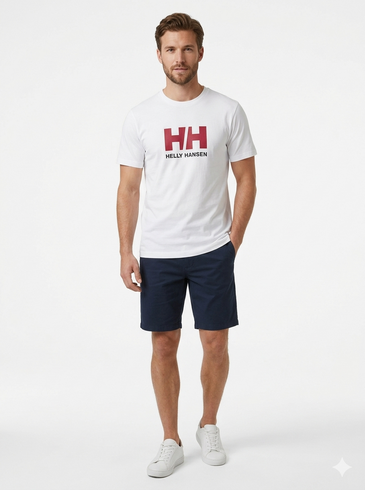 HH Logo T-Shirt - Beyaz