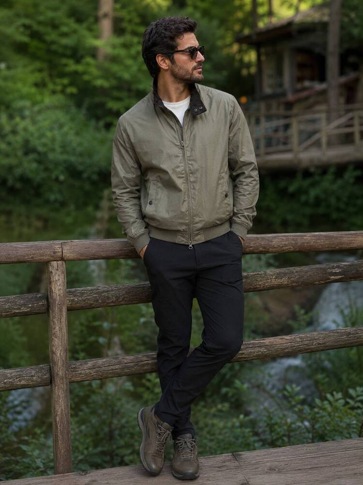 BBarbour Pilot Ceket - Haki