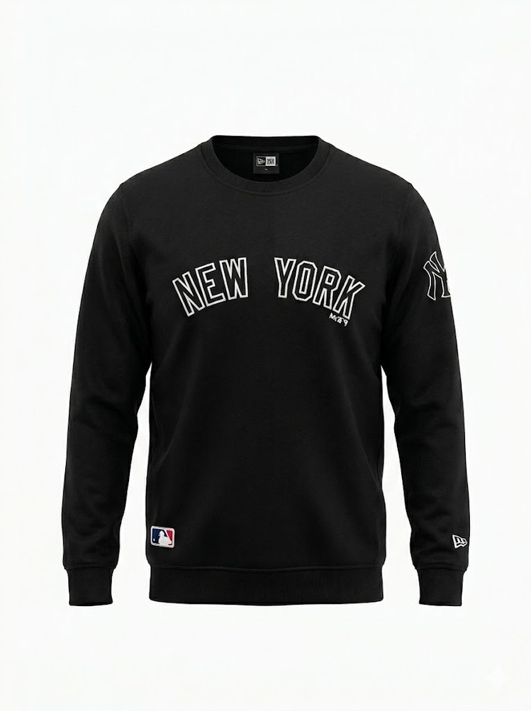 New Era NY Sweatshirt - Siyah