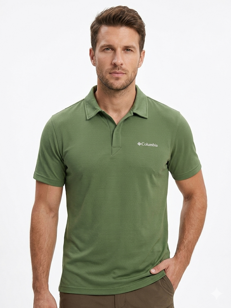 Columbia Ottoman Polo T-Shirt - Haki
