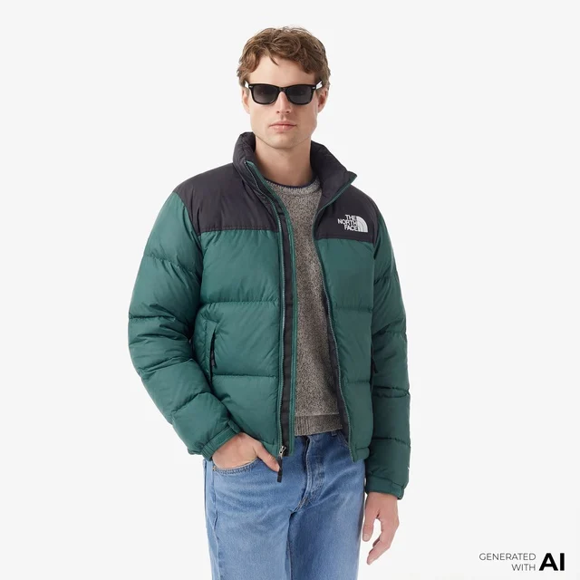 TNF NUPTSE Unisex Mont - Yeşil