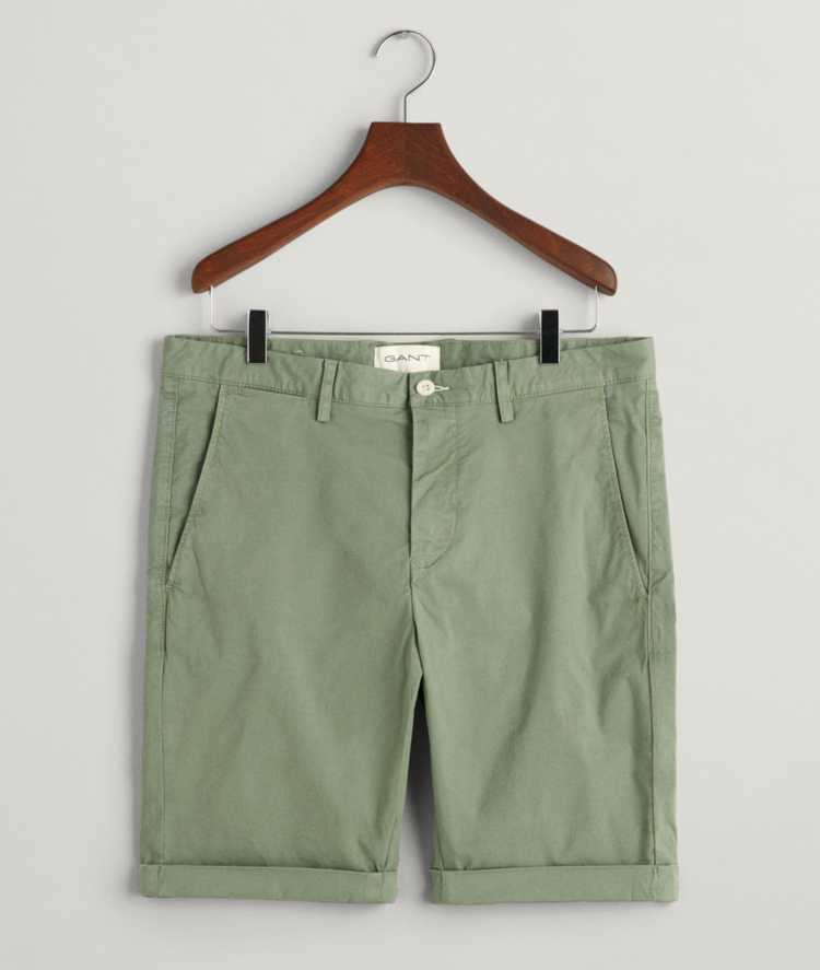 GANT New Gabardin Şort - Mint