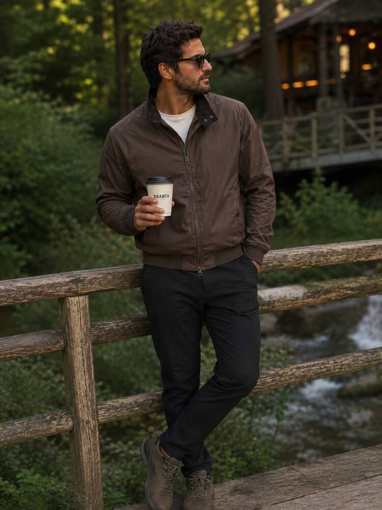 BBarbour Pilot Ceket - Kahverengi