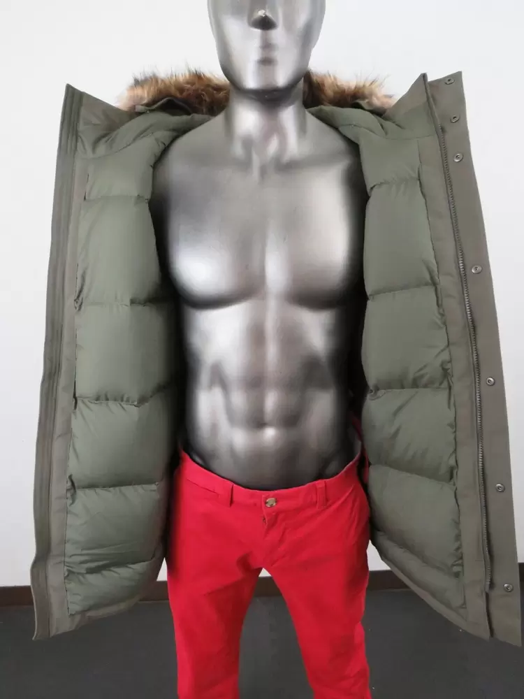 TNF Outer Boroughs WP Down Parka - Haki