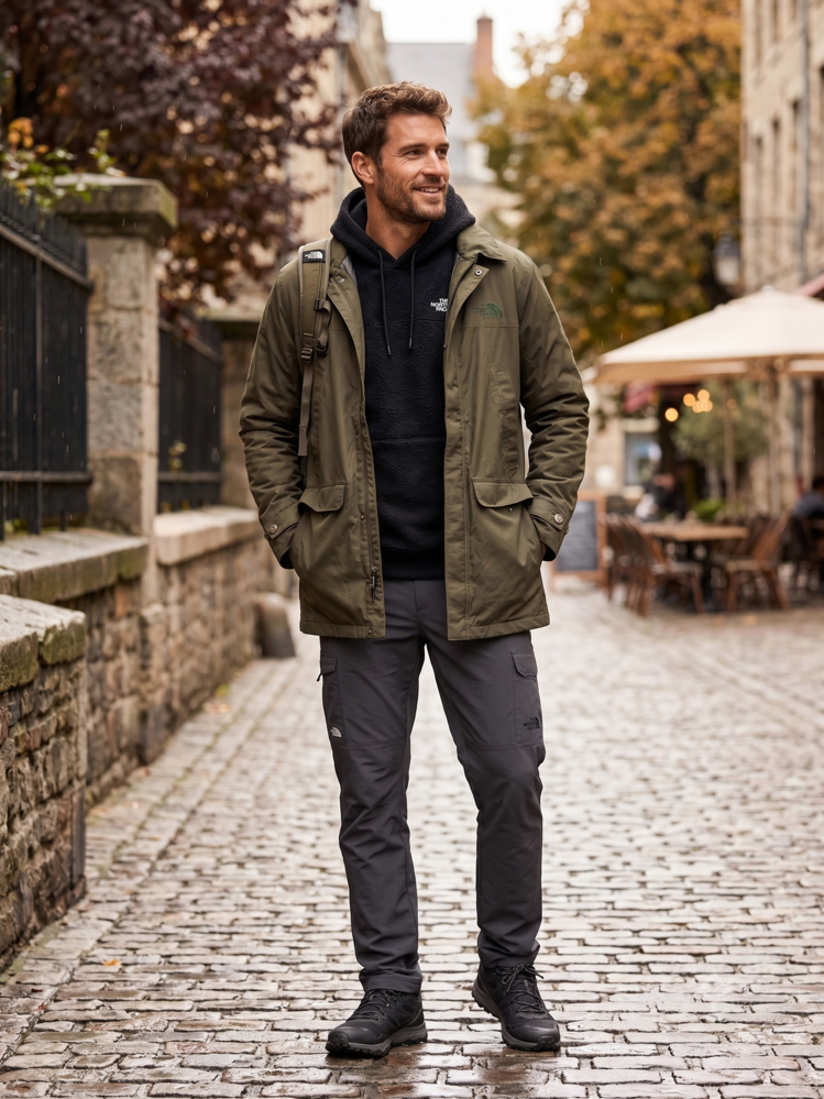 TNF Casual Haki Parka - Haki