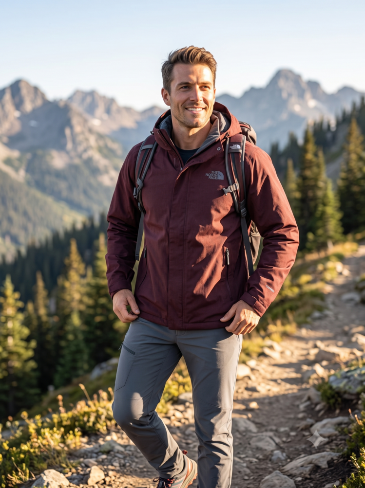 TNF Burgundy Mont - Bordo