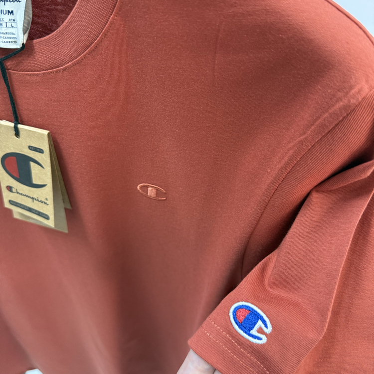 Champıon CC Logo T-Shirt - Kiremit