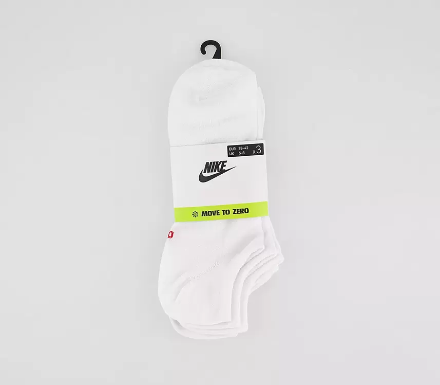 NIKE.3X  Soket Çorap  - Beyaz
