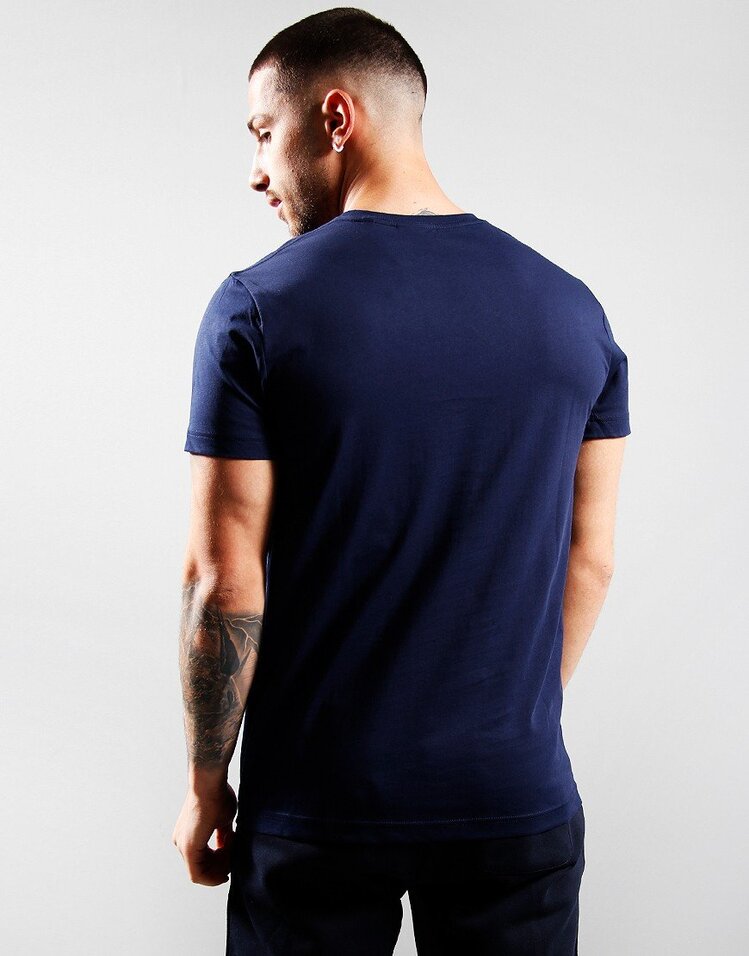 Gant 2024 Nakış Logo T-Shirt - Lacivert