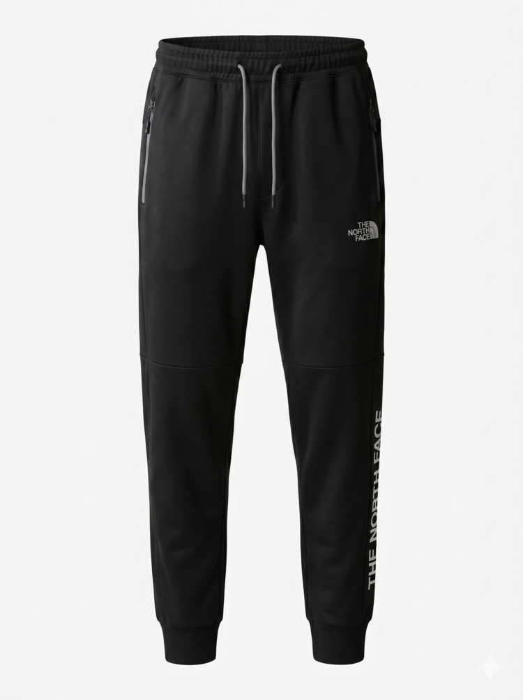 TNF Zipper Jogger Pant. - Siyah