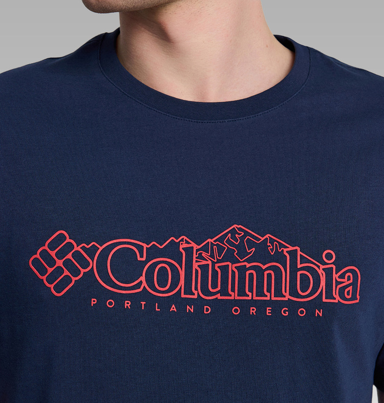 CoIumbıa Branded Tee - Lacivert